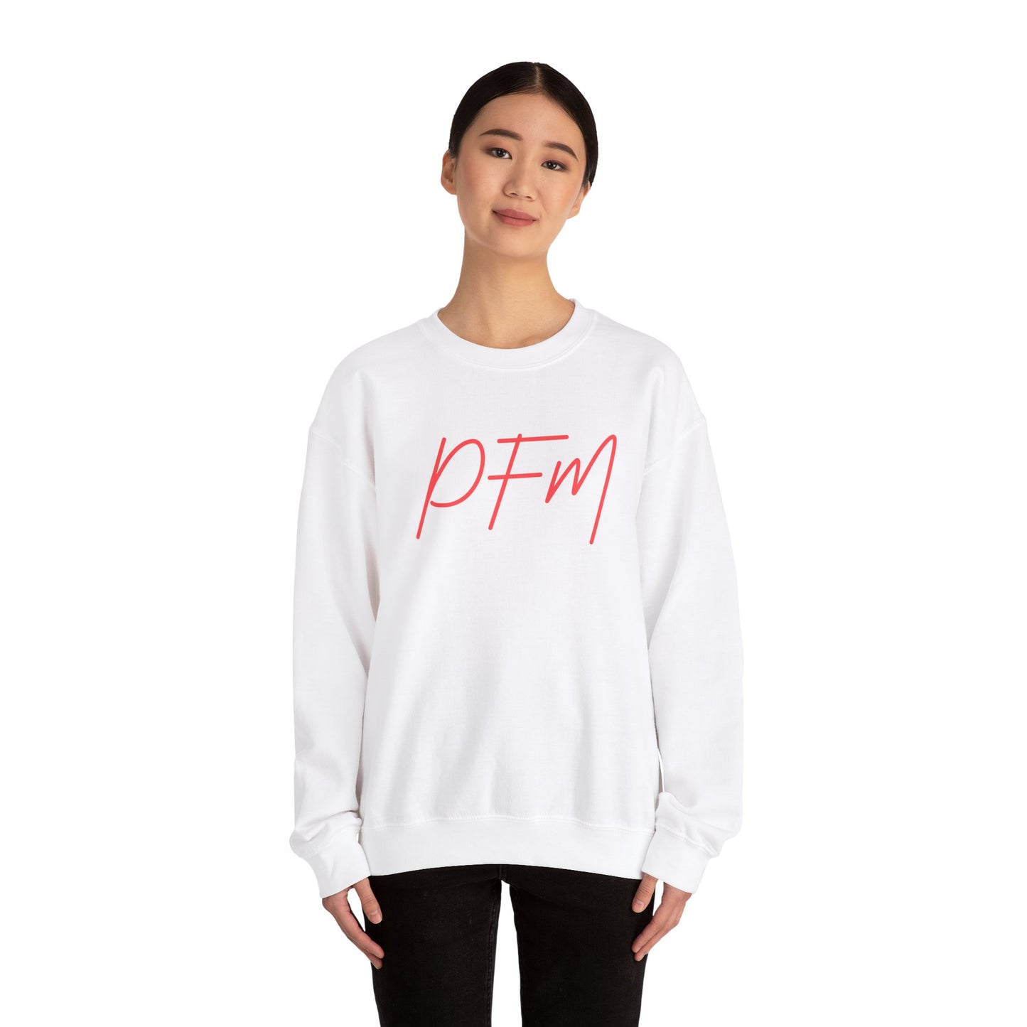 PFM Crewneck Sweatshirt - Coral
