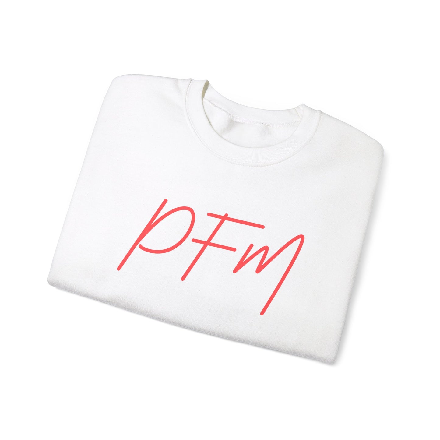 PFM Crewneck Sweatshirt - Coral