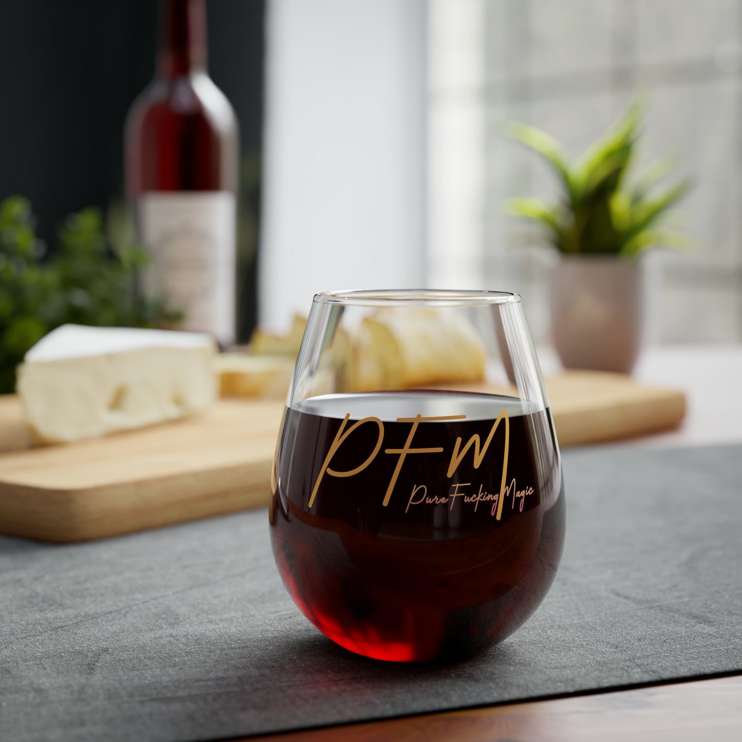 PFM Stemless Wine Glass, 11.75oz