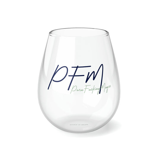 PFM Stemless Wine Glass, 11.75oz