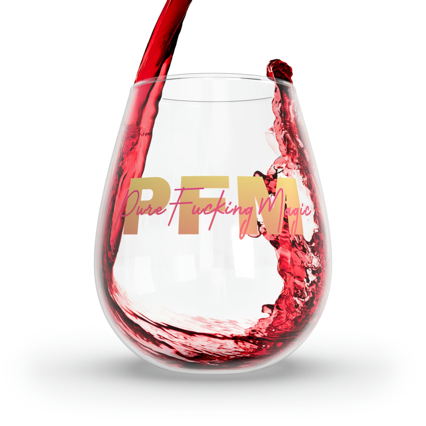 PFM Stemless Wine Glass, 11.75oz