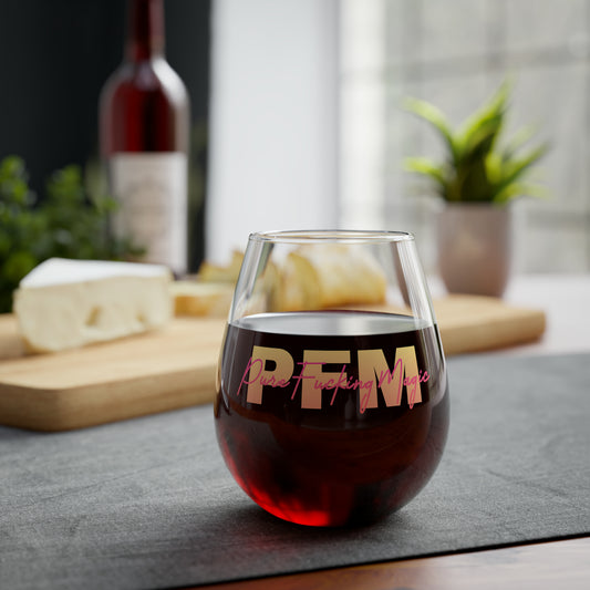 PFM Stemless Wine Glass, 11.75oz